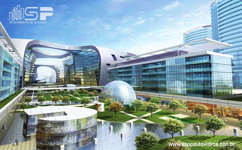 Fachada Pele de Vidro em Curvelo MG